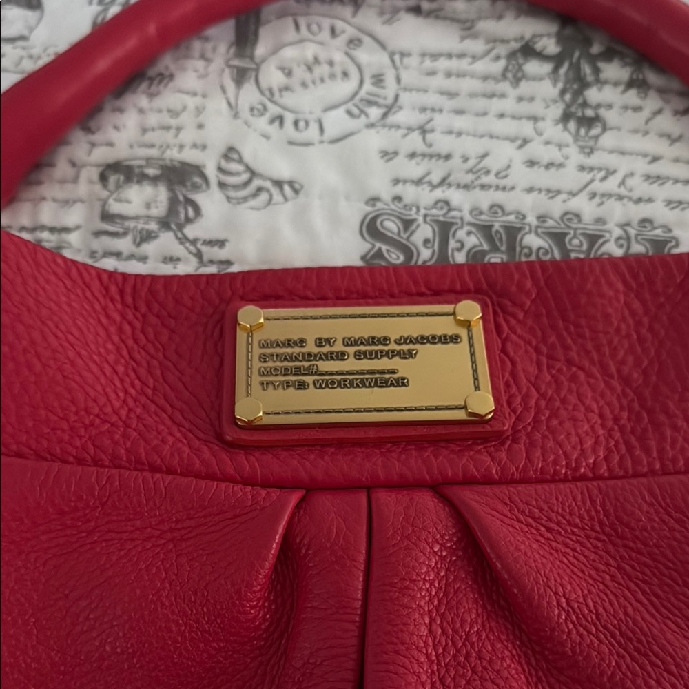 Marc by Marc Jacobs Red Handbag